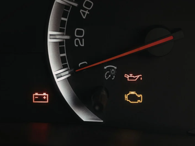 voyant injecteur alumé